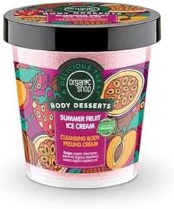 Organic Shop Crema-Exfoliante Limpiadora Corporal Helado de Frutas de Verano - 450 ml