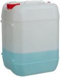 Consolidated Plastics 5 Gallon Stackable Carboy with Leakproof Cap and Handle, HDPE Food Grade, BPA Free, Made in USA (Natural)