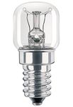 3 x PHILIPS 25w SES E14 Small Screw Cap Pygmy Lamps >300 Degree C Microwave / Oven Rated Light Bulbs Pack