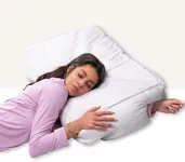 Wife Pillow - Ultra Soft Support. Shoulder & Neck for Pain Relief. Side, Back, Stomach Sleepers Arm Hole Slots for Many Sleeping Positions. Hotel Style Goose Down Feather & Siliconized Fiber Blend