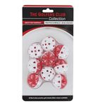 Airstream Practice Golf Balls 9 Pack - White/Red