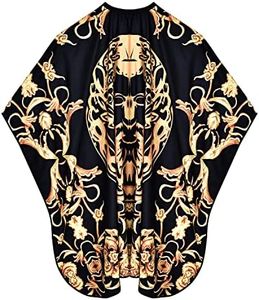 FaHaner Hair Cutting Cape polyester barber cape for Men, Professional barber cape designer with Snaps Waterproof Hairdressing Styling Cape