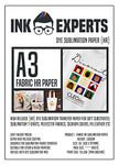 Ink Experts Fabric A3 High Release (HR) Sublimation Paper 100gsm (50)