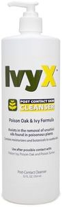 Ivy X Post Contact Poison Ivy Treatment Gel (32 oz. Bottle) - Removes Poison Ivy, Poison Oak, & Poison Sumac Oils from Skin & Protects Against Itchy Rashes