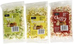 Little Friends Banana/Cherry/Apple Assorted Animal Popcorn, Small, Pack of 3