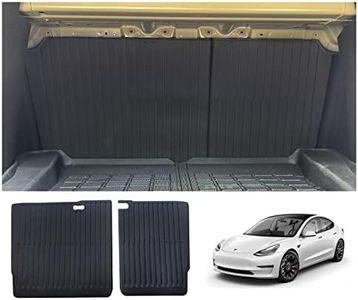 CMMCAT for Tesla Model 3 Second Row Seats Back Cover All Weather Waterproof Seat Protector Pet Mat for 2023-2024(AU RHD)