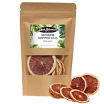 Dehydrated Dried Grapefruit Slices Wheels | 100% Natural | Approx 15 + Servings | Dried Grapefruit For Garnishing Cocktails, Cake Decoration, Baking, Fruit, Tea, Wreaths | Gluten Free | 40 Grams