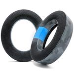 WC FreeZe HS60 - Cooling Gel Replacement Earpads for Corsair HS50, HS60, HS70 & More by Wicked Cushions - Boost Comfort, Durability, Thickness & Sound Isolation for Epic Gaming Sessions | Black Camo