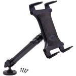 Arkon TAB805 10-Inch Heavy-Duty Aluminum Universal Tablet Mount with 4-Hole Drill Base