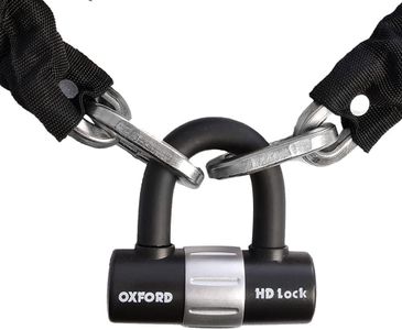 Oxford Motorbike Chain Lock – Heavy Duty Security, Yellow