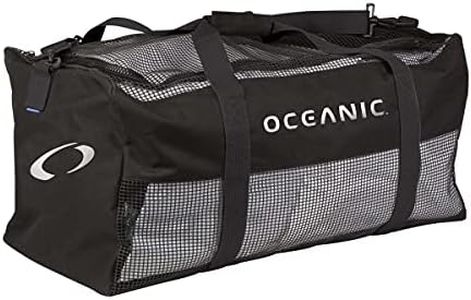 Oceanic Mesh Duffel Bag, Black, 1