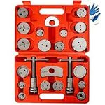 PUNMEW Brake Caliper Compression Tool 24-Piece Disc Brake Caliper Tool Set Caliper Piston Compressor Tool Brake Caliper Tool