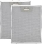 SB08087294 Range Hood Filter Replacement, Compatible with Broan, 3-Layer Aluminum Mesh Grease Filter 11.75X9.375Inch, Aluminum Range Hood Vent Filters,2PCS