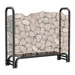 Mr IRONSTONE 4ft Firewood Rack with