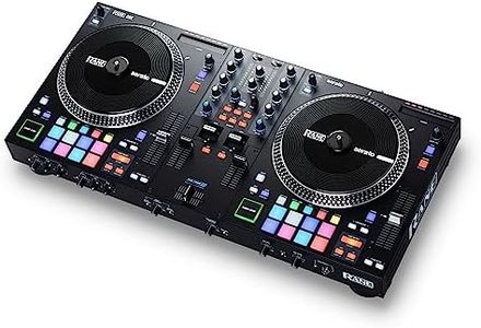 RANE ONE - Complete DJ Set and DJ Controller for Serato DJ with Integrated DJ Mixer, Motorized Platters and Serato DJ Pro Included