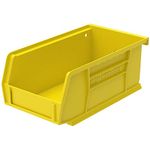 Akro-Mils 30220 AkroBins Plastic Storage Stackable Hanging Bin, 7-Inch by 4-Inch by 3-Inch, Yellow (24-Pack)