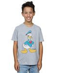 Disney Boys Classic Donald Duck T-Shirt 12-13 Years Sport Grey