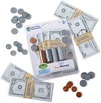 Learning Resources Pretend Play Money - 150 Pieces, Ages 3+ Play Money for Kids, Pretend Money for Kids, Play Money Set, Money and Banking Play Toys, Toddler Learning Toys