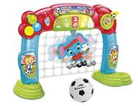 Clementoni 61340 My First Football Goal Interactive Toy for Toddlers-Ages 18 Months Plus, Multi Coloured