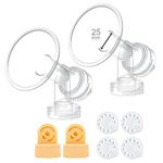 One-Piece Breastshield w/Valve and Membrane for Medela Breast Pumps (2 Set)