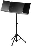 Classic Cantabile Pro Orchestra Music Stand Collapsible Black