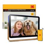 KODAK WiFi Digital Photo Frame 10 inch with Rechargeable Battery, Digital Picture Frame with 64 GB Storage, HD IPS Touch Screen, Smart Cloud Frame Share Photos and Videos via APP with Family Instantly