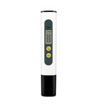 Jinpojun TDS Tester, Water Quality Meter LCD Pen with 0-9990 PPM Measurement Range, Water Testers for Household Drinking Water, Pool, Hydroponics, Aquarium