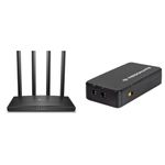 TP-Link Archer AC1200 Archer C6 Wi-Fi Speed Up to 867 Mbps/5 GHz + 400Mbps/2.4 GHz, 5 Gigabit Ports,