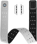 T-TAIMING Healthcare Edition Armband - Elastic and Breathable Silver-Black Lycra Armband for Apple Watch(38/40/41mm)