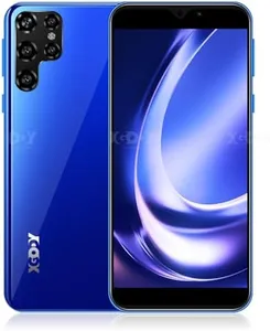Xgody X60 4G LTE Android Phone, 6 Inches QHD Waterdrop Screen Unlocked Cell Phone, 2GB RAM+16GB ROM, Dual Sim Slots Smartphone, 5MP+5MP Camera, Facial Unlock, 3000mAh Mobile Phones (Blue-3)