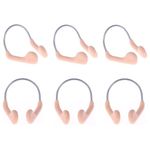 WSERE 10 Pieces Swim Nose Clip Adults Silicone Swim Training Nose Plug Protector Nose Clips for Swimming