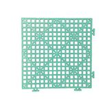 The Quilted Bear Quilt Basting Grates - 4 Pack of Green 11.75" x 11.75" Interlocking Plastic Basting Grates for Basting Quilt Batting and Quilting Fabric