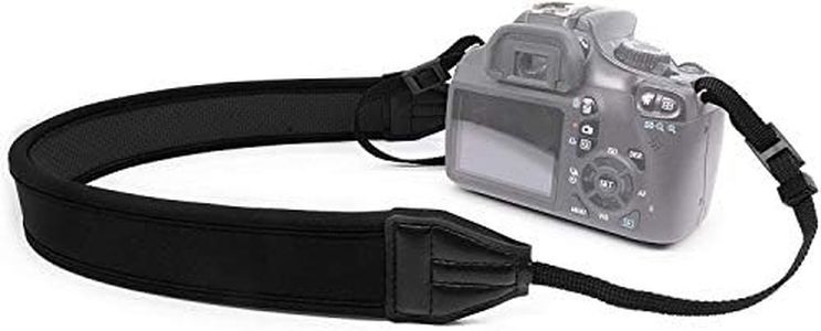MyGadget Correa para Reflex - Colgador Cuello para Cámaras - Strap en Neopreno Compatible con DSLR y Mirrorless Canon, Nikon, Panasonic, Sony, DSLR, Fujifilm