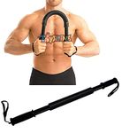 Toyshine Spring Power Twister (20kg) Bar Equipment for Upper Body & arm Strengthening Workout - Black (SSTP)