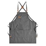 Aoomzoon Canvas Aprons for Men Chef