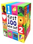 First 100 Collection 3 Books Box Set By Roger Priddy (First 100 Soft To Touch Board Books) (First 100 Words, Numbers Colours Shapes, Animals)