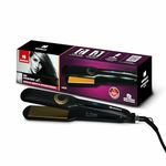 Havells HS4122 Keratin Wide Plate Hair Straightener with Digital Display & Adjustable Temperature; Heats Up Fast; for All Hair Types; Worldwide Voltage Compatible (Black)