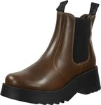 FLY London Women's MEDI789FLY Chelsea Boot, Olive, 7 UK