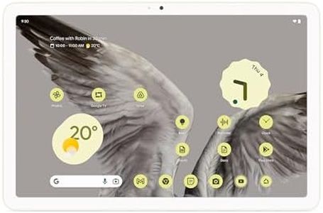 Google Pixel Tablet - Android Tablet with 11 Inch Screen and Extra Long Battery Life - 8GB RAM - 128GB Storage - Porcelain