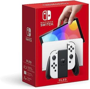 Nintendo Switch (OLED model) with White Joy-Con