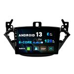 SXAUTO - 6G+128G - Android 13 IPS Car Stereo For Opel Corsa (2015-2019) / Adam (2013-2016) - Wireless CarPlay/Android Auto/DSP - Camera + MIC - 9 Inch 2 Din - DAB Steering Wheel Fast-boot 360-Camera