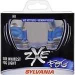 SYLVANIA H8 zXe High Performance Halogen Fog Light Bulb, (Contains 2 Bulbs)