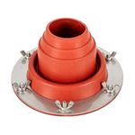 Fireproof Stove Silicone Chimney Hole for Wood Stove Hot Tent Camping