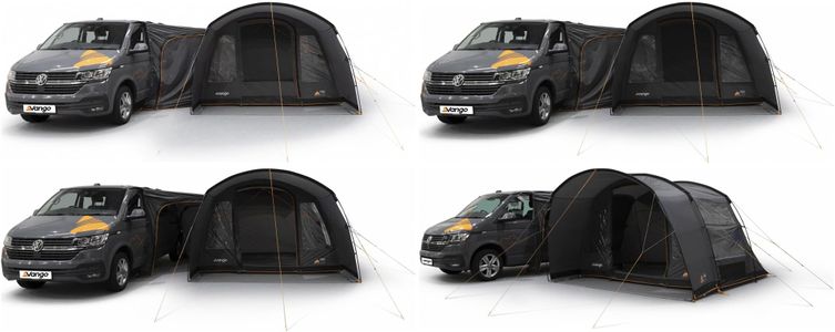 Vango Cove III Drive Away Awning Low Height (180-210cm) – Poled