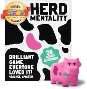 Herd Mentality: Udderly Hilarious Board Game | Easy Setup & Play | Loved by Millions of Families & Friends | Perfect for 4-20 Players