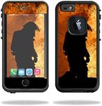 MightySkins Protective Vinyl Skin Decal Cover for Lifeproof iPhone 6/6S Case fre Cover wrap Sticker Skins Fire Fighter