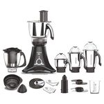 Vidiem Vstar ADC Mixer Grinder 579A | Mixer grinder 750 watt with 5 Jar in-1 Juicer Mixer Grinder | 5 Leakproof Jars with self-lock,for Wet and Dry Spices,Chutneys and Curries |Black