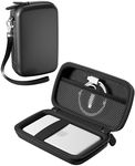 ProCase EVA Hard Shell Case for iPhone Air Magsafe Battery/Anker Nano Magnetic Power Bank/Baseus Picogo Wireless Portable Charger, Fits Power Banks Up to 5.1" × 2.9" × 0.59"-Black