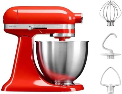 KitchenAid Artisan Mini 5Ksm3311Xbht 3.3-Litre Stand Mixer (Hot Sauce), 250 Watt