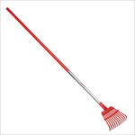 Corona RK 62060 8-Inch 11-Tine Steel Head Shrub Rake with 54-Inch Aluminum Handle